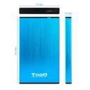 Infortisa Image 2 - Tooq TQE-2527BL Caja HDD 2.5" USB 3.1 Gen1/USB 3.0