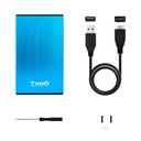 Infortisa Image 3 - Tooq TQE-2527BL Caja HDD 2.5" USB 3.1 Gen1/USB 3.0