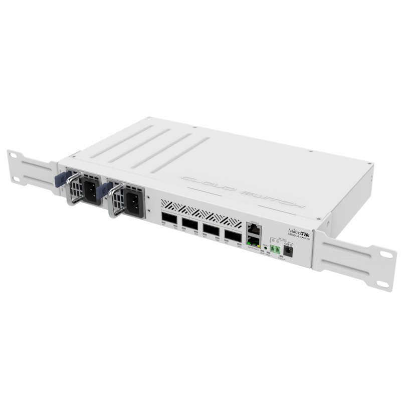 Infortisa Image 2 - MikroTik CRS504-4XQ-IN Switch 4xQSFP28 1x100MbE