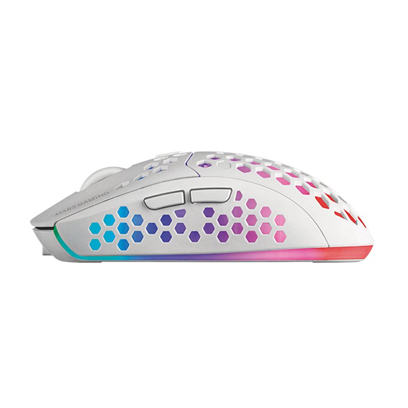 Infortisa Image 1 - MARS GAMING Raton Inalámbrico MMW3  79G  White