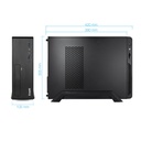 Infortisa Image 3 - Tooq Caja Micro ATX/ITX TQC-3006DU3C 500W USB3.0