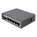 Infortisa Image 1 - Mikrotik E60iUGS hEX Router 5xGbE PoE-I/O 1x2.5SFP