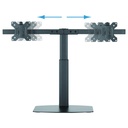 Infortisa Image 2 - Tooq DB1727TN-B Soporte Monitor Mesa 2Brazos 17-27