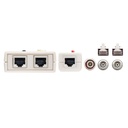 Infortisa Image 1 - Nanocable Testeador cable RJ11/RJ12/RJ45, coaxial