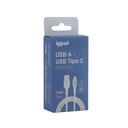 Infortisa Image 2 - iggual cable USB-A/USB-C 100 cm blanco