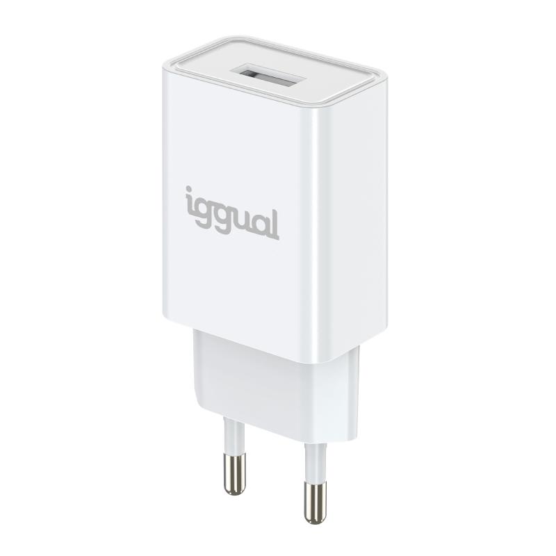 Infortisa Image 2 - iggual Cargador de pared 1xUSB 5V/2A (10W)