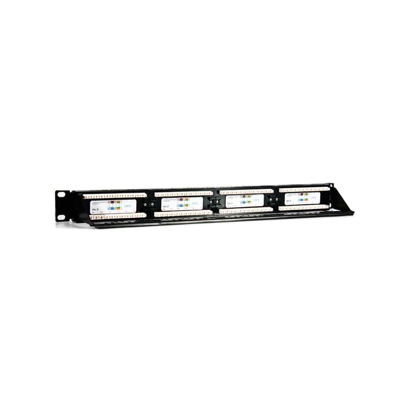 Infortisa Image 2 - 2LAN Patch Panel 19" CAT6 24 Puertos UTP