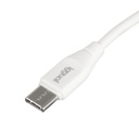 Infortisa Image 3 - iggual Cable USB-C/USB-C 100 cm blanco Q3.0 3A 60W
