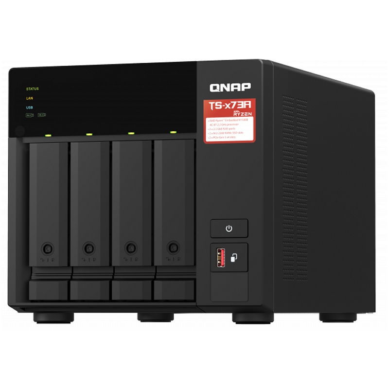 Infortisa Image 2 - QNAP TS-473A-8G NAS 4XHDD-Bay 2x2.5GbE 4xUSB