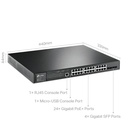 Infortisa Image 1 - TP-Link SG3428MP Switch 24xGB PoE L2 4xSFP Rack