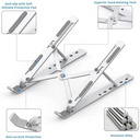 Infortisa Image 1 - Ewent EW1266 soporte portatil viaje aluminio hasta