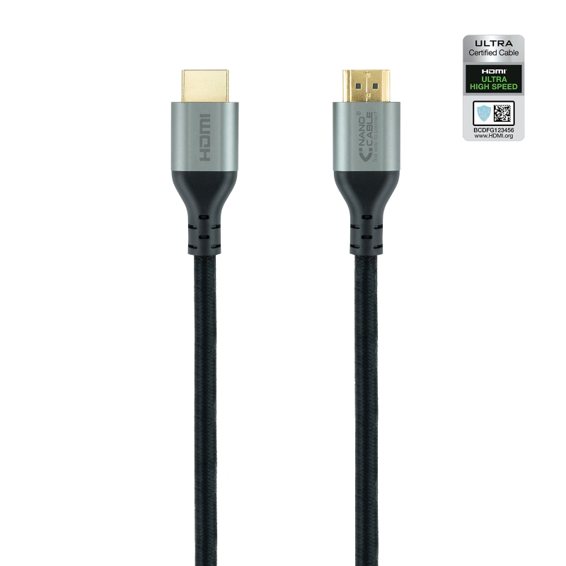Infortisa Image 1 - Nanocable Cable HDMI 2.1 CERTIFICADO ULTRA HS 1 M