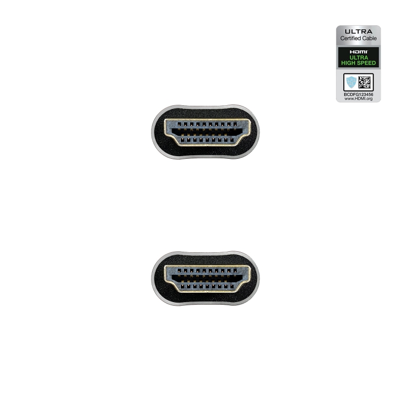 Infortisa Image 2 - Nanocable Cable HDMI 2.1 CERTIFICADO ULTRA HS 1 M