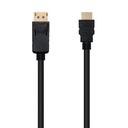 Infortisa Image 1 - Nanocable Cable Conversor DP a HDMI 1,5 M Negro