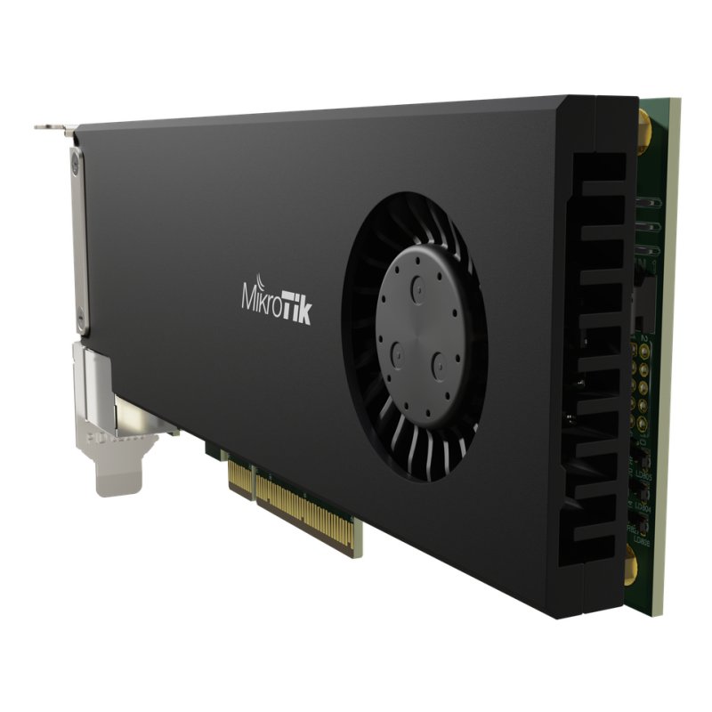 Infortisa Image 2 - Mikrotik CCR2004-1G-2XS-PCIe Adap 2xSFP28 1xGbE LP