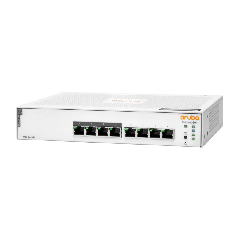 Infortisa Image 1 - HPE NW IOn 1830 8xGbE 4 PoE 65W Switch