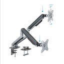 Infortisa Image 1 - Tooq DB4132TNR-G Soporte mesa 2 monitor/tv 17-32"