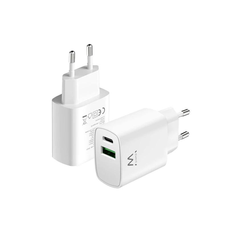 Infortisa Image 1 - EWENT Cargador rapido Q3 20w Usb-C y Usb-A