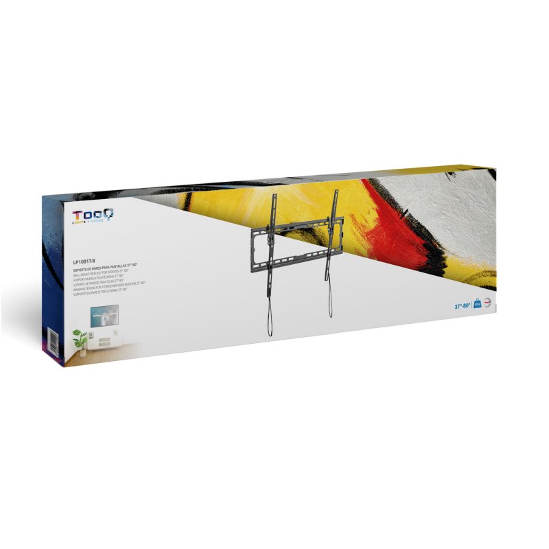 Infortisa Image 3 - Tooq Soporte pared LP1081T-B incl pantallas 37-80"