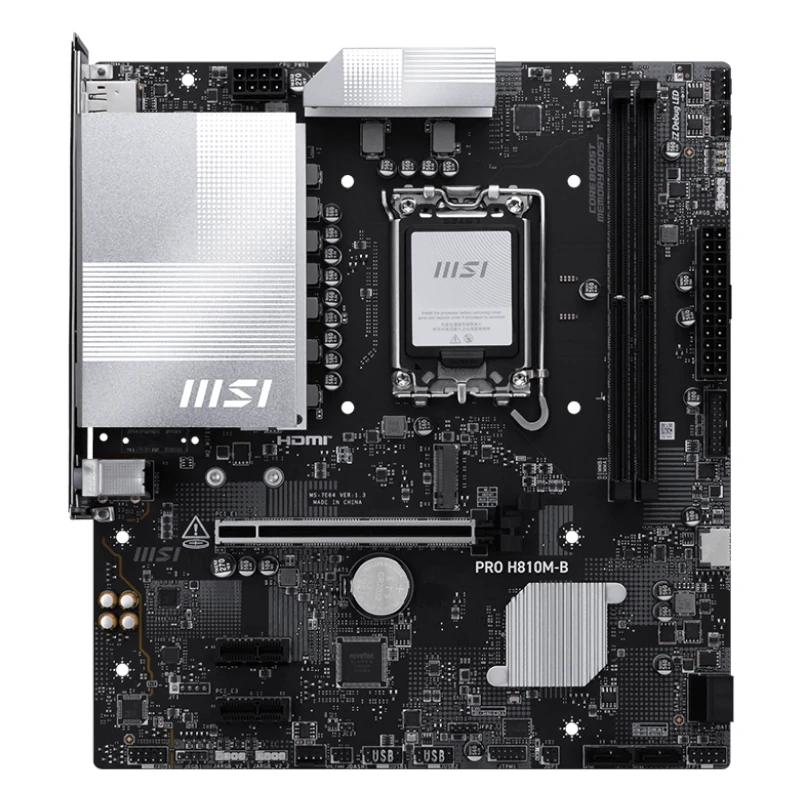 Infortisa Image 1 - MSI Placa Base PRO H810M-B DDR5 mATX LGA1851
