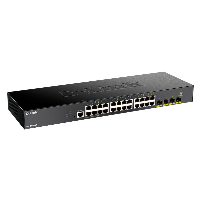 Infortisa Image 1 - D-Link DGS-1250-28X/E Switch 24xGB+4x10G SFP+