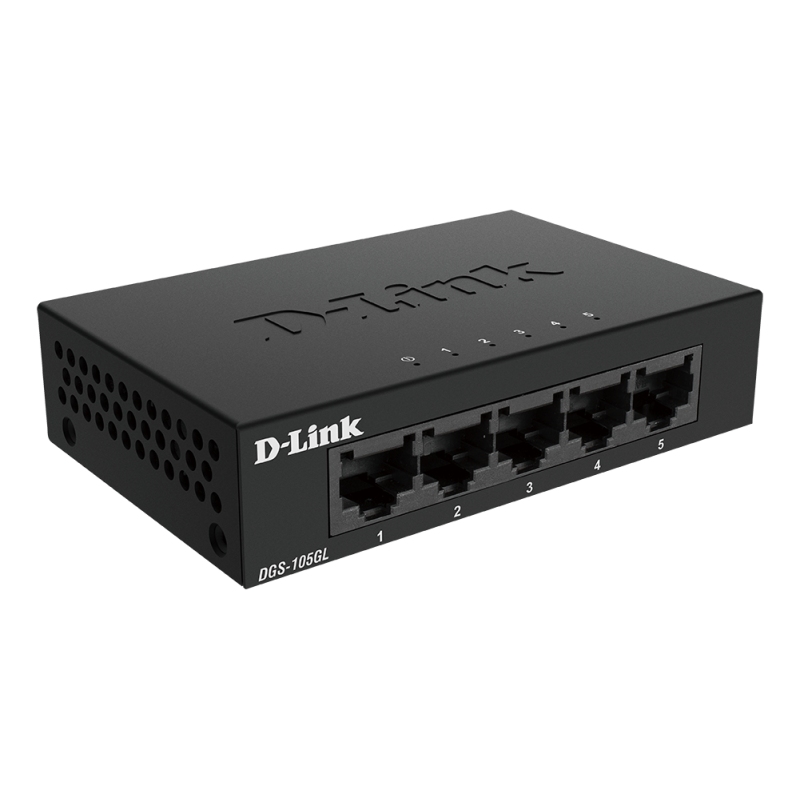 Infortisa Image 1 - D-Link DGS-105GL Switch 5xGB Metal Plug&Play