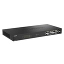 Infortisa Image 1 - D-Link DGS-1018P/E Switch 16xGbE PoE+ 2xSFP