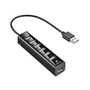 Infortisa Image 2 - NGS Hub 7 puertos 2.0 con adap.corriente