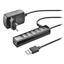 Infortisa Image 3 - NGS Hub 7 puertos 2.0 con adap.corriente