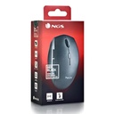 Infortisa Image 1 - NGS RATON INALAMBRICO CON TECLAS SILENCIOSAS NEGRO