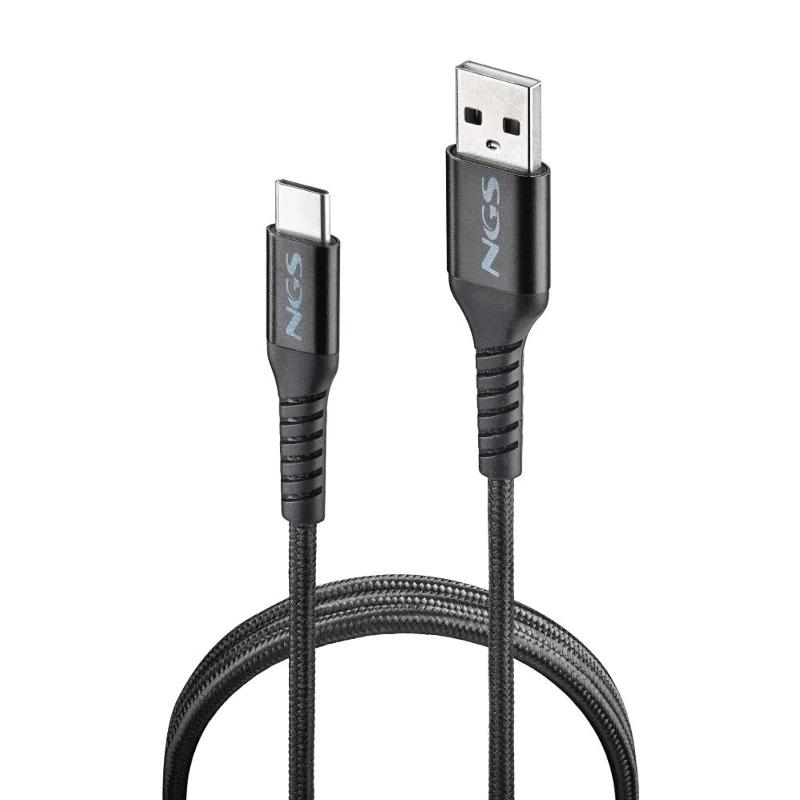 Infortisa Image 1 - NGS CABLE CARGA RAPIDA USB A-USB-C 2.0 1MT 480BPS