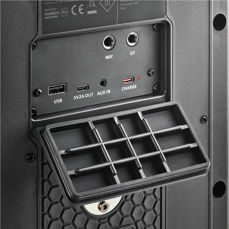 Infortisa Image 2 - NGS Altavoz Wildbash 300W Bateria recargable IPX6