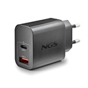 Infortisa Image 1 - NGS CARGADOR GAN ULTRARAPIDO 20W USB-C+ USB-A