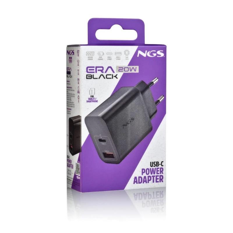 Infortisa Image 2 - NGS CARGADOR GAN ULTRARAPIDO 20W USB-C+ USB-A