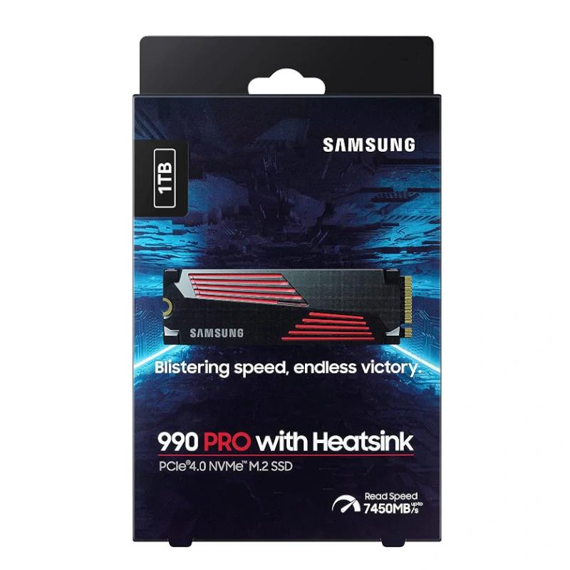 Infortisa Image 2 - Samsung 990 PRO HeatSink SSD 1TB PCIe 4.0 NVMe M.2