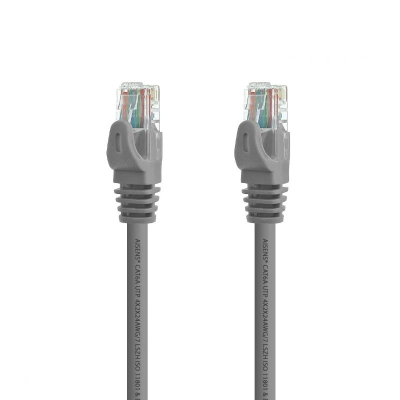 Infortisa Image 1 - Aisens Latiguillo Rj45 Cat.6A Utp Gris 5.0M