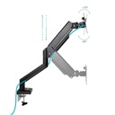 Infortisa Image 1 - Tooq Soporte mesa DB1334TNR-B 1 brazo 13-34"