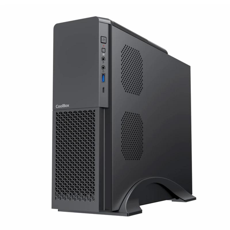 Infortisa Image 1 - COOLBOX CAJA MATX T313 SLIM FTE.500GR-S 500W USB-C