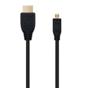 Infortisa Image 1 - Nanocable Cable Micro HDMI 1.4  A/M-D/M 0.8 M