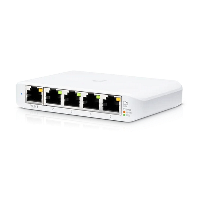 Infortisa Image 1 - Ubiquiti Unifi USW-Flex-Mini Switch Gest 5xGbE