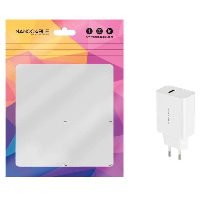Infortisa Image 1 - Nanocable Cargador 1 x USB 5V-2.1A Blanco