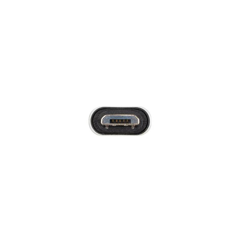 Infortisa Image 2 - Nanocable Adaptador Micro USB/M a USB-C/H Aluminio