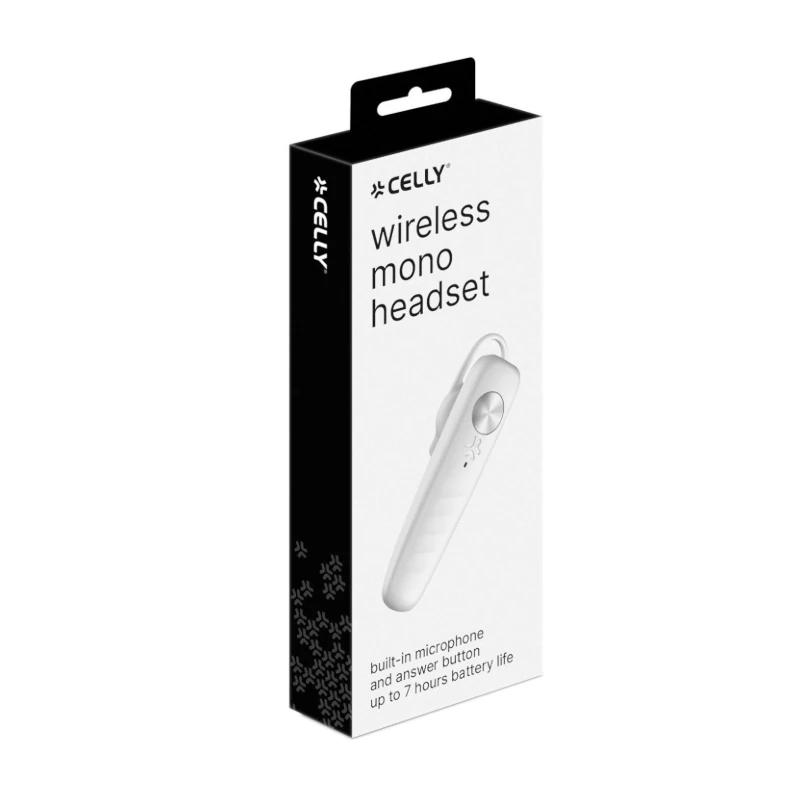 Infortisa Image 3 - Celly Auricular mono Bluetooth Blanco