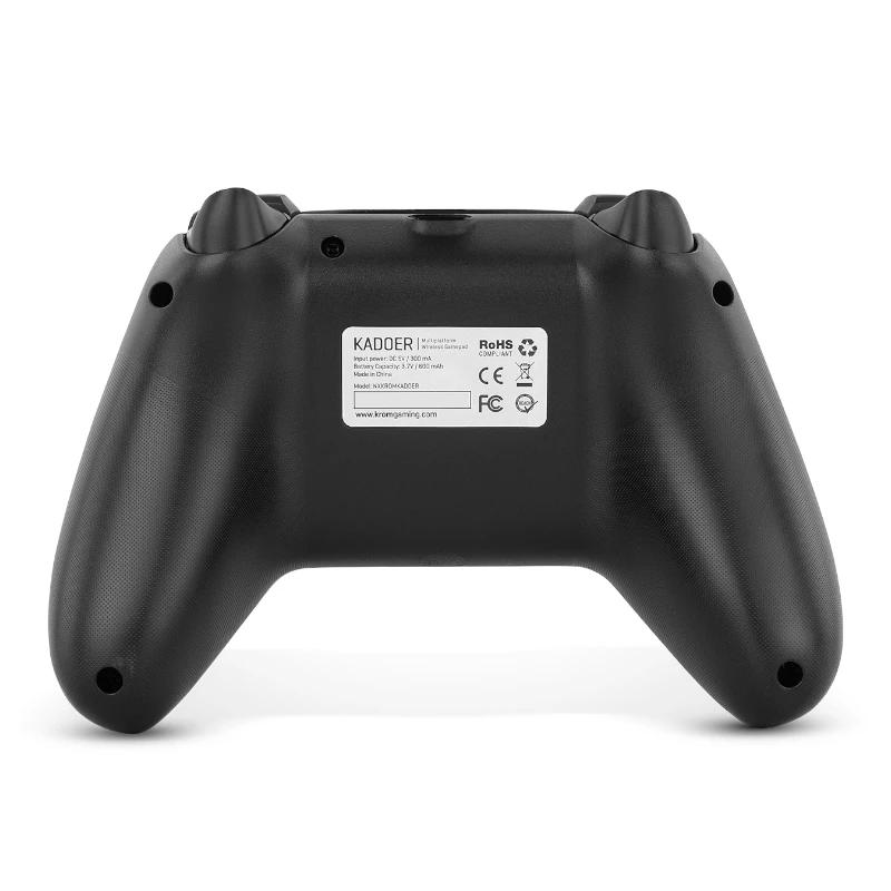 Infortisa Image 2 - KROM Gamepad KADOER Wireless Multiplataf 5.0 Negro