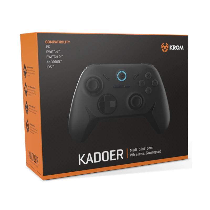 Infortisa Image 3 - KROM Gamepad KADOER Wireless Multiplataf 5.0 Negro