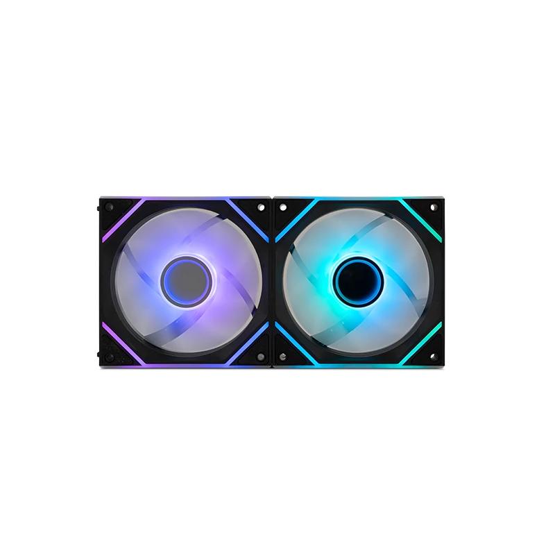 Infortisa Image 2 - Nox Vent. HUMMER PRO LINK Kit x3 F.ARGB Mag Negro