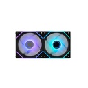 Infortisa Image 2 - Nox Vent. HUMMER PRO LINK Kit x3 F.ARGB Mag Negro