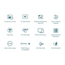 Infortisa Image 2 - VIGI NVR1008H-8P Grabador IP Rack 01 HDD 08 C