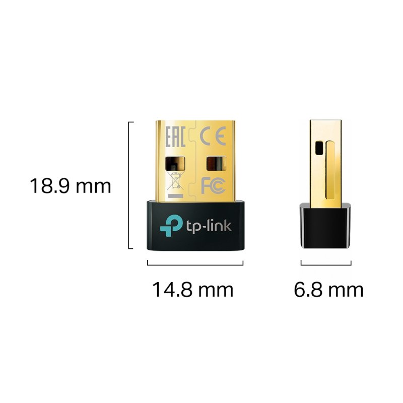 Infortisa Image 2 - TP-Link UB5A Adaptador Nano USB2.0 BlueTooth 5.0