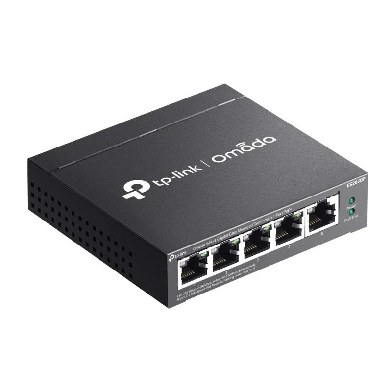 Infortisa Image 2 - TP-Link ES205GP Switch 4xGb PoE+ 1xGb 65W Desktop